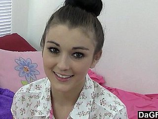 Dagfs - Nervous Teen Does Porn For The First Time