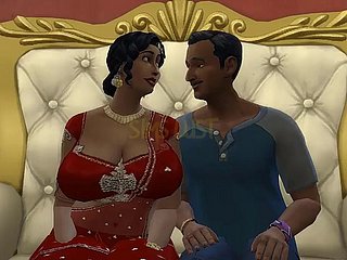 Vol 1 Deel 3 - Desi Saree Aunty Lakshmi werd verleid going in de geile echtgenoot effrontery first haar zus - Lascivious Whims