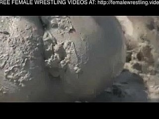 Girls wrestling more the slop