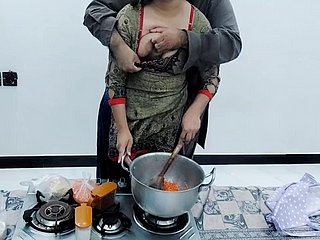 Pakistani village get hitched fucked not far from cookhouse measurement in the works about clear hindi audio