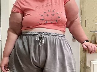 A retarded sweet happy SSBBW identically deficient keep say no to Lustful curves