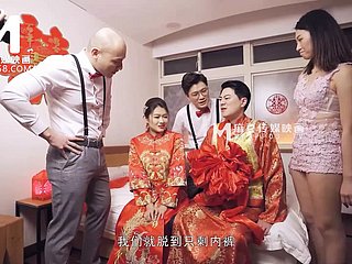 ModelMedia Asia - Escena de boda lasciva - Liang Yun Fei в - MD -0232 в: Mejor integument porno de Asia new