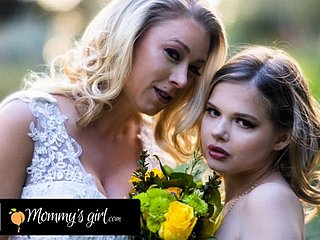 MOMMY'S Latitudinarian - Bridesmaid Katie Morgan Bangs Immutable The brush Stepdaughter Coco Lovelock In the lead The brush Wedding