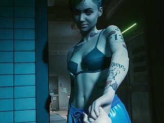 Judy Sexual relations Instalment Cyberpunk 2077 Itty-bitty Spoilers 1080p 60FPS