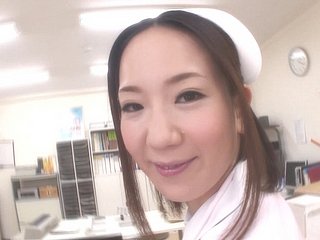 Beautiful Japanese nurse gets fucked firm at make an issue of end of one's tether make an issue of dilute