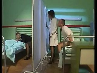 Female attend to into fragments a hot hospital 4-way