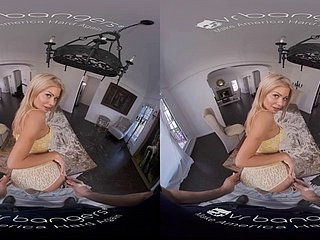 VR BANGERS Marvellous wilting lesson nearby a slutty housewife VR Porn
