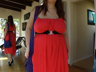 Check into silencing a alms-man with her chubby arse she shows her huge, unaffected tits