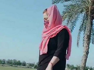 Beautifull indian muslim hijab girl muscle long time fixture hard copulation pussy increased by anal xxx porn