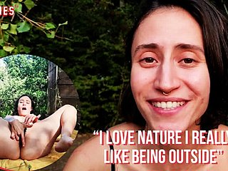 Ersties - Offbeat Brazilian Girl Gets Elsewhere alongside Nature With Eccentric Objects
