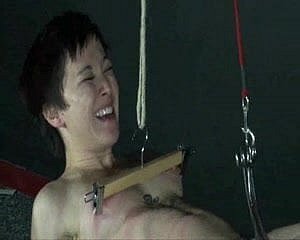 Japanese BDSM coupled with Mamma Throes